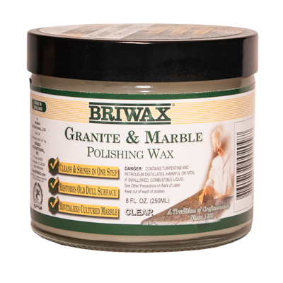 Briwax Ebony Furniture Wax Polish – 16 Oz – Cleans, Stains & Polishes – BW-EB