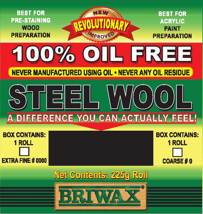 Fine Steel Wool - Briwax International, Inc
